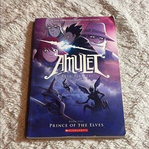 Scholastic Amulet Graphic Novel with Blue Cover